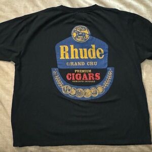 RHUDE - Grand Cru Cigars T-shirt - men - Cotton